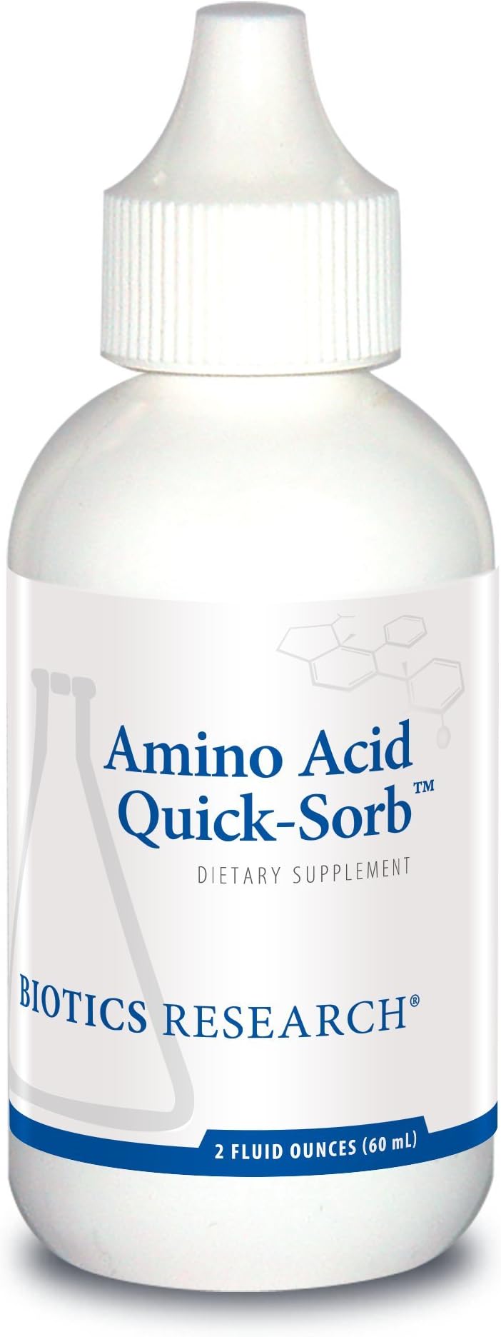 Amino Acid Quick Sorb Liquid Formula, Highly Absorbed, Glycine, L Alanine, L Arginine HCl, L Lysine HCl, L Proline, L Histidine HCl, L Serine, L Threonine, L Valine, 2 Fluid Ounces