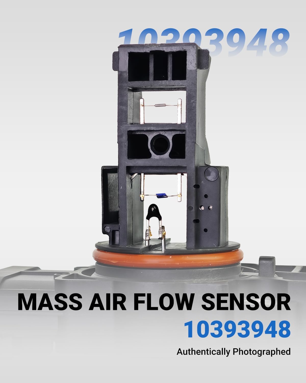 Mass Air Flow Sensor MAF Sensor Compatible for Chevy Silverado 1500 2500HD Tahoe Suburban 1500 2500 Avalanche, GMC Sierra 1500 2500HD Yukon XL 1500 2500, Escalade CTS Replaces 10393948