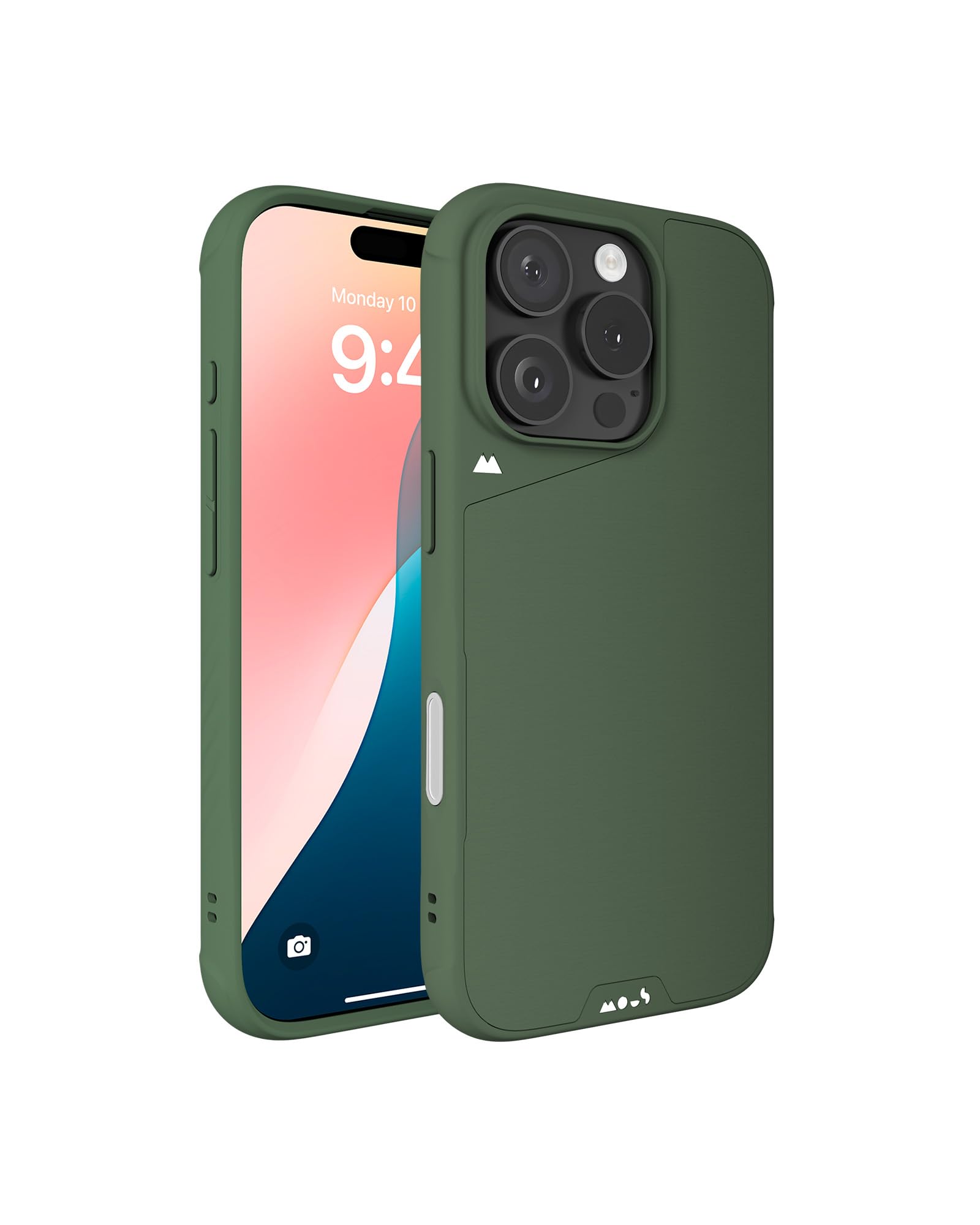 Mysz do iPhone 16 Pro Max Case MagSafe kompatybilny, przycisk sterowania aparatem - Limitless 6.0 - zielony - odporny na wstrząsy futerał na telefon