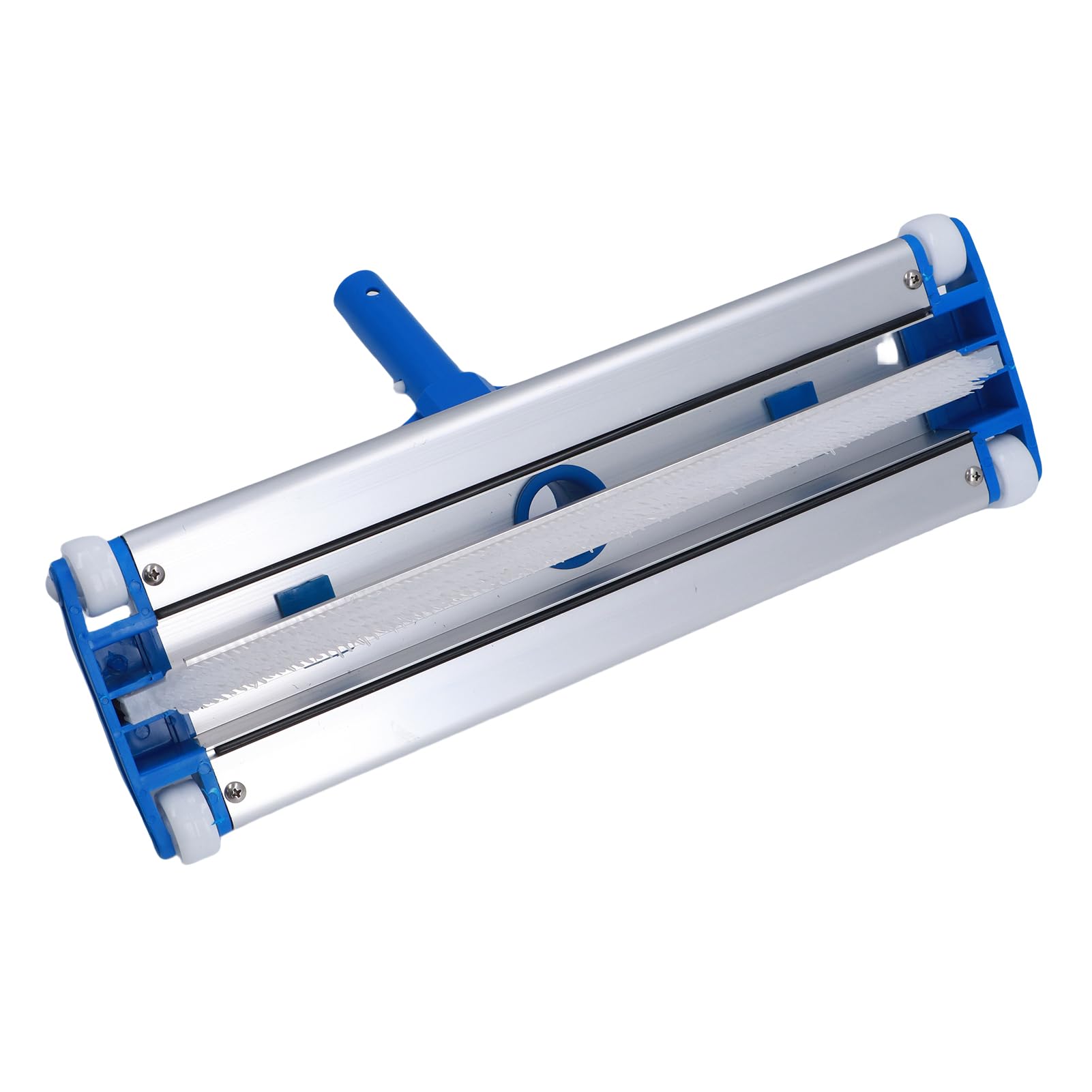 Saugkopf für Schwimmbäder, 45 cm Breite des Saugkopfs für Poolreiniger, Robuste Aluminiumbasis, Aufsatz für den Pool-Staubsaugerkopf mit Bürste