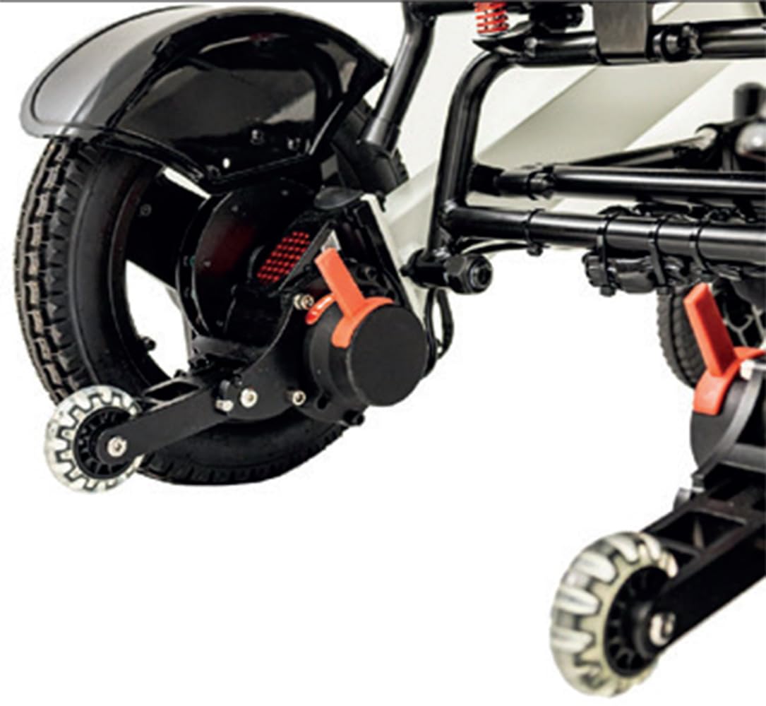 Par de ruedas antivuelco compatibles con silla de ruedas Cochecito eléctrico Modelo CM850