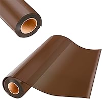Vista 16 de KISSWILL Vinilo de transferencia de calor HTV marrón, rollos de transferencia de calor de vinilo marrón PU de 12 pulgadas x 6 pies para camisetas
