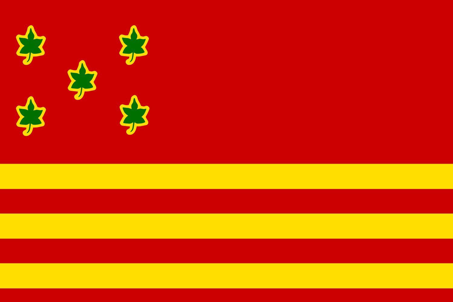 Drapeau XL Ilhéus pour décorer votre salon aux couleurs de Bahia Brésil