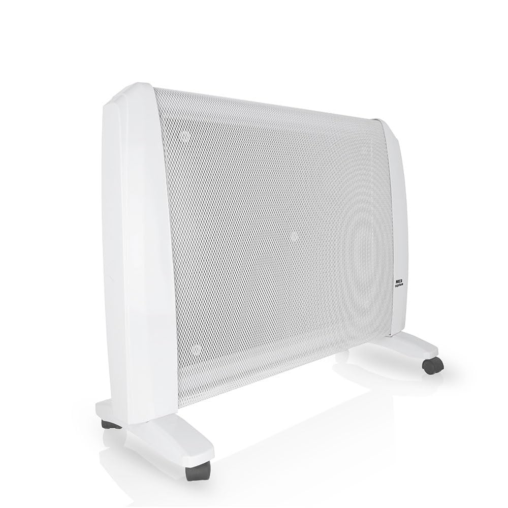 Orbegozo RM 2010 - Radiador de MICA, 2000 W, sistema antivuelco, termostato regulable, no consume oxígeno, protección contra sobrecalentamiento, sin fluido