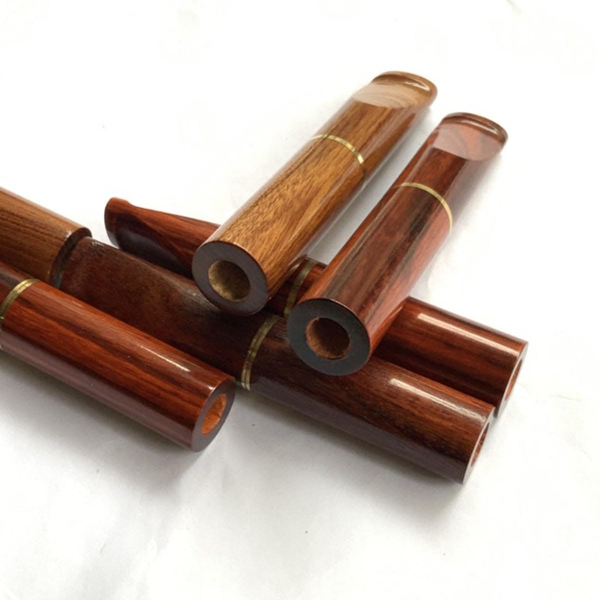 Bocchino per Sigaretta, Bocchino con Filtro, Filtro per Sigarette per Sigarette, Legno Bocchino,con filtro a carbone attivo da 9 mm per uomo(A)