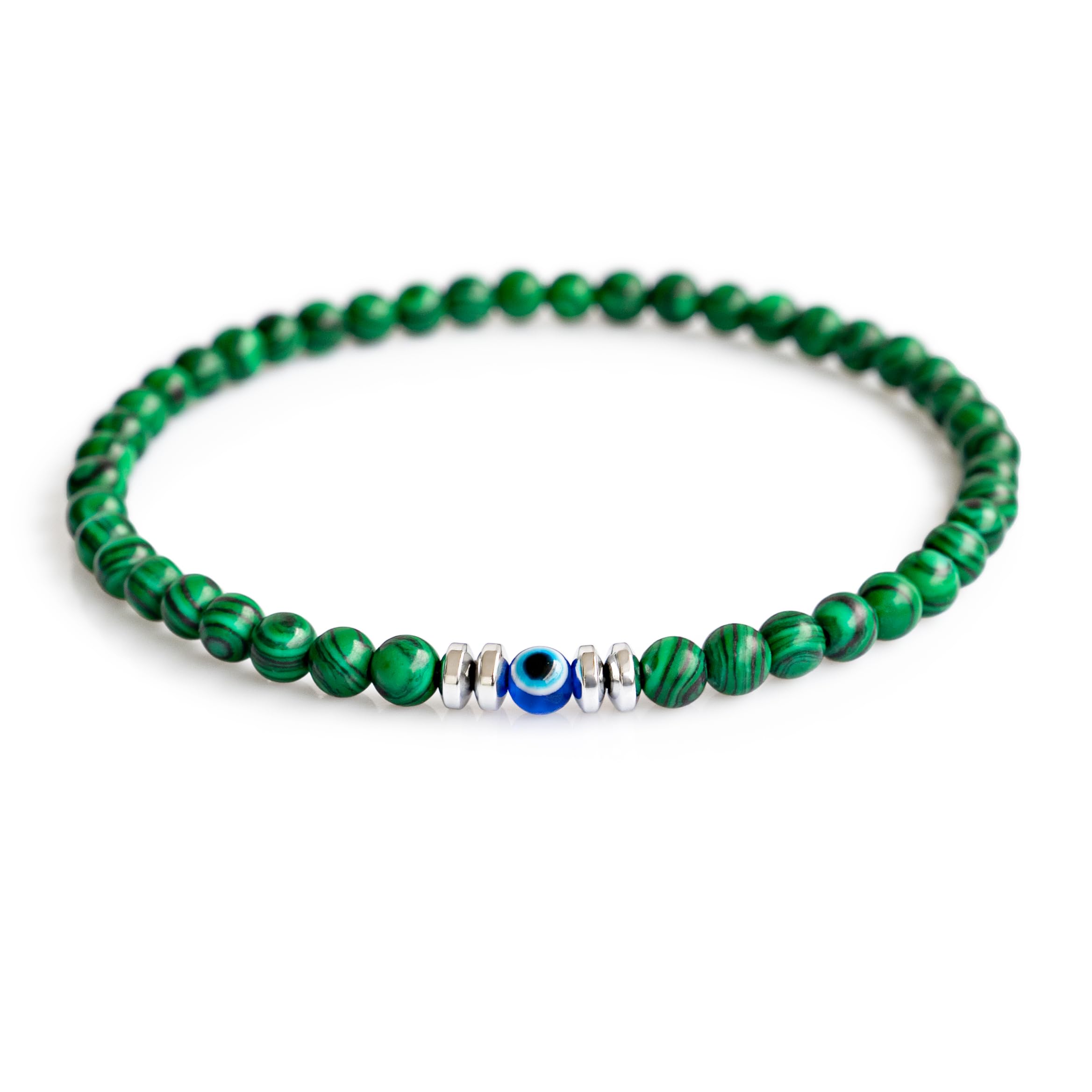 Lameybrt Auge des Bösen Blick Armband Schutz Stretch Armbänder nazar boncuk für Männer