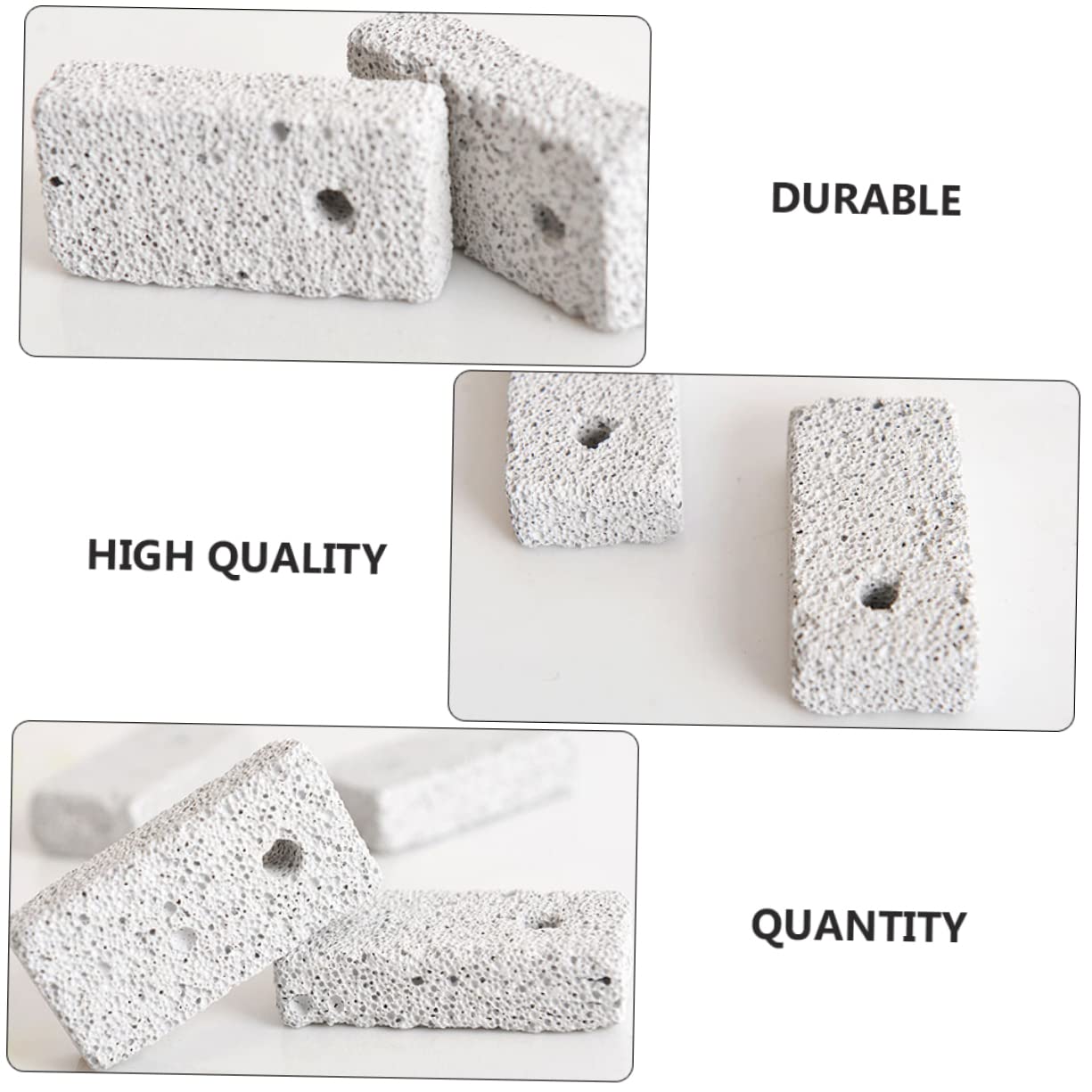 minkissy 120piezas Molar Stone para Pequeñas para Hámster Conejos y Chinchillas Cuidado y