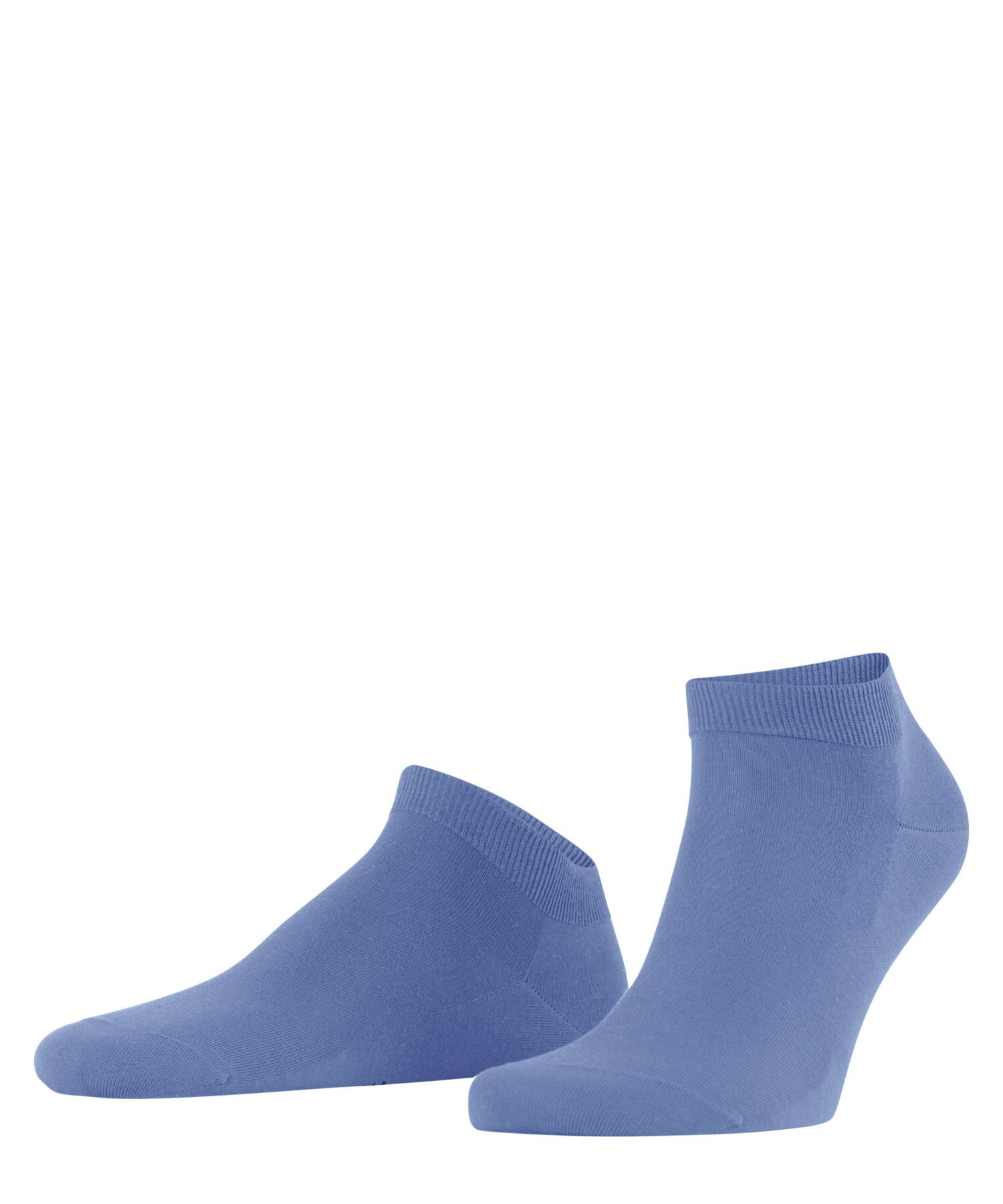 FALKE Men's ClimaWool M Sn Temperature-Regulating Low-Cut Plain 1 Pair Trainer Socks, Blue Cornflower 6554, 11.5-12.5