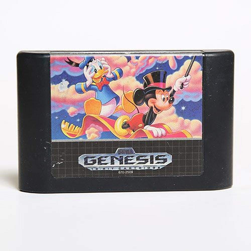 Jeu SEGA Genesis - World Of Illusion Avec Mickey Et Donald (boîtier Inclus) Occasion