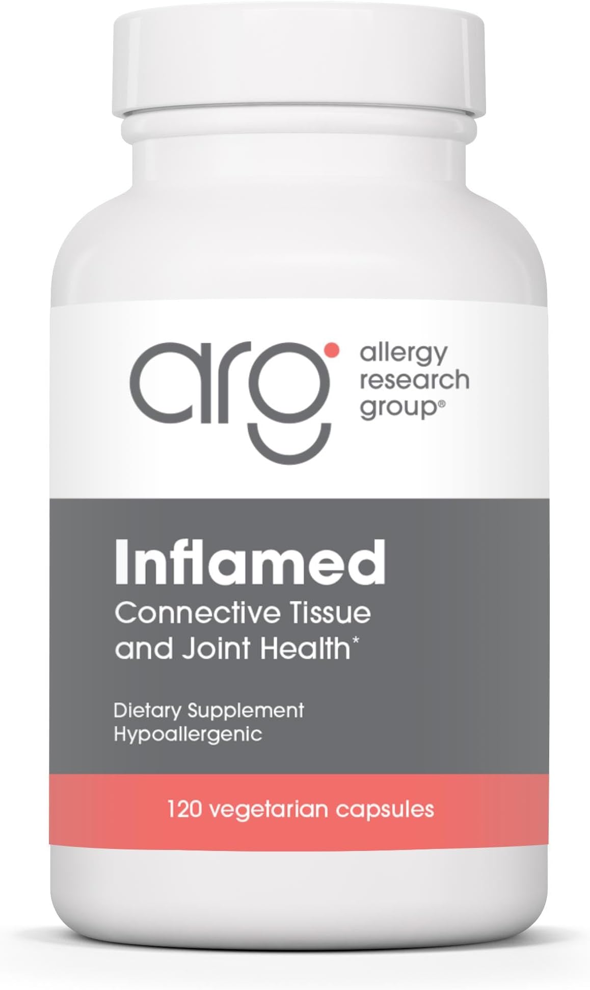 InflaMed - Connective Tissue & Joint Support Supplement - Synergistic Herbal & Enzyme Complex - Includes MSM, Turmeric, Boswellia & Bromelain - 60 Servings - 120 Capsules