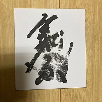 Amazon.co.jp: 令和5年大相撲、 平幕『豪ノ山』関』 関 手形、サイン