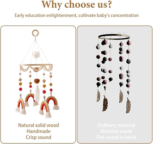 Miniatura 9 de Decoración de guardería móvil para cuna, móvil para cuna, campanilla de viento de astronauta móvil para cuna, móvil de bebé para cuna, colgante de