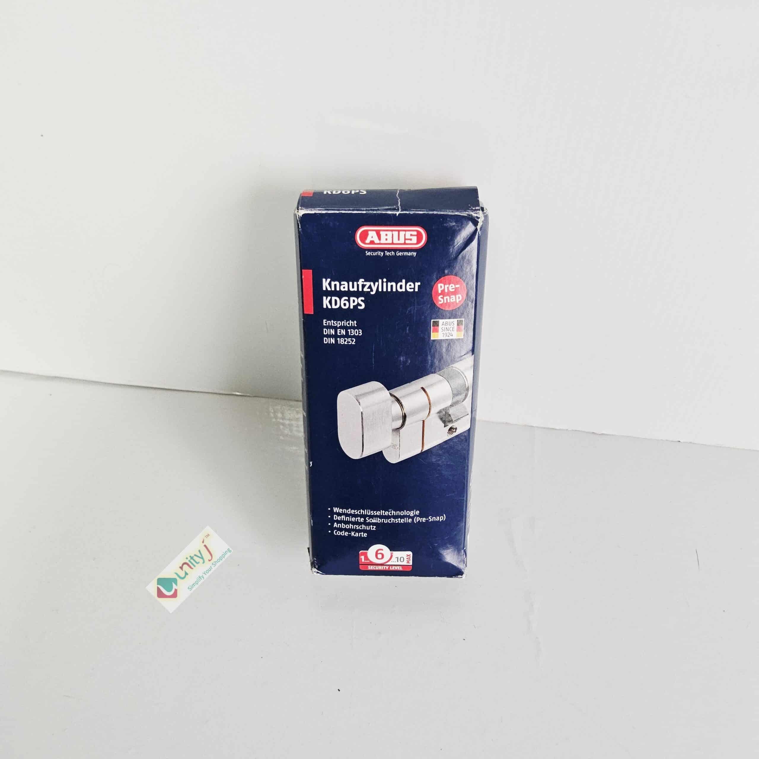 Abus - Eurocilindro puntos niquel 5 K y T Pomo lado 30mm