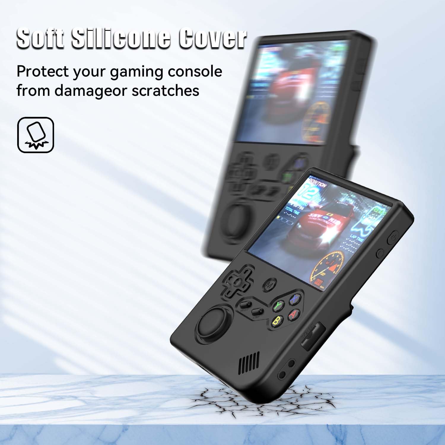 Amazon | RG40XXVシリコン保護ケース、Anbernic RG 40XXV専用ソフト