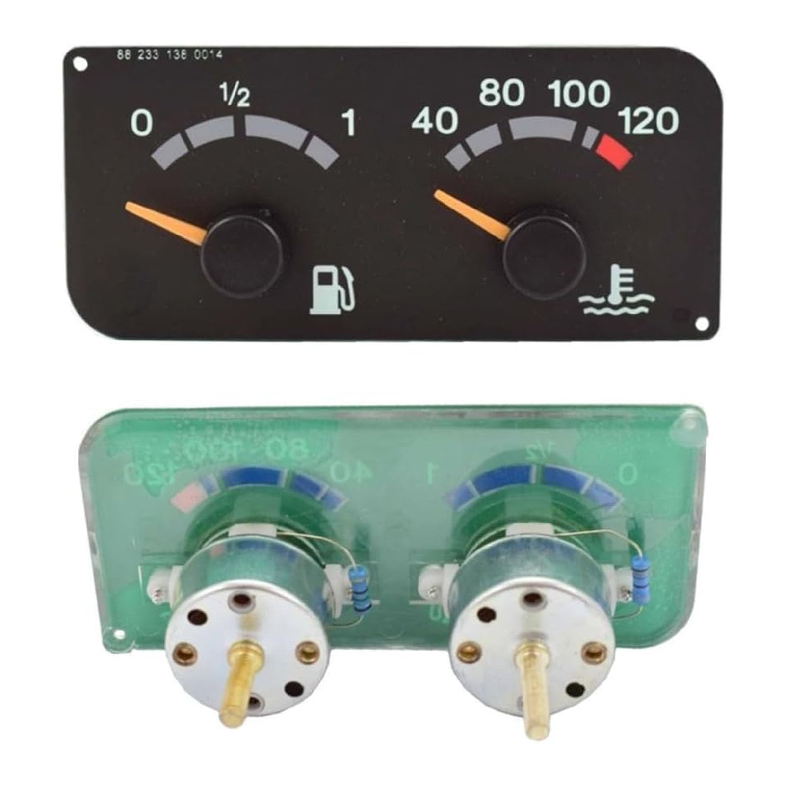 Indicatore digitale del livello ' olio e della temperatura ' acqua 1434134 1109997 1423207 per camion con display LCD e funzione allarme Monitoraggio della temperatura del motore