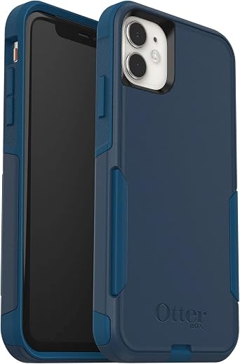 OtterBox Commuter Series Case for iPhone 11 Only - Non-Retail Packaging - Bespoke Way Blazer Blue/Stormy Seas Blue