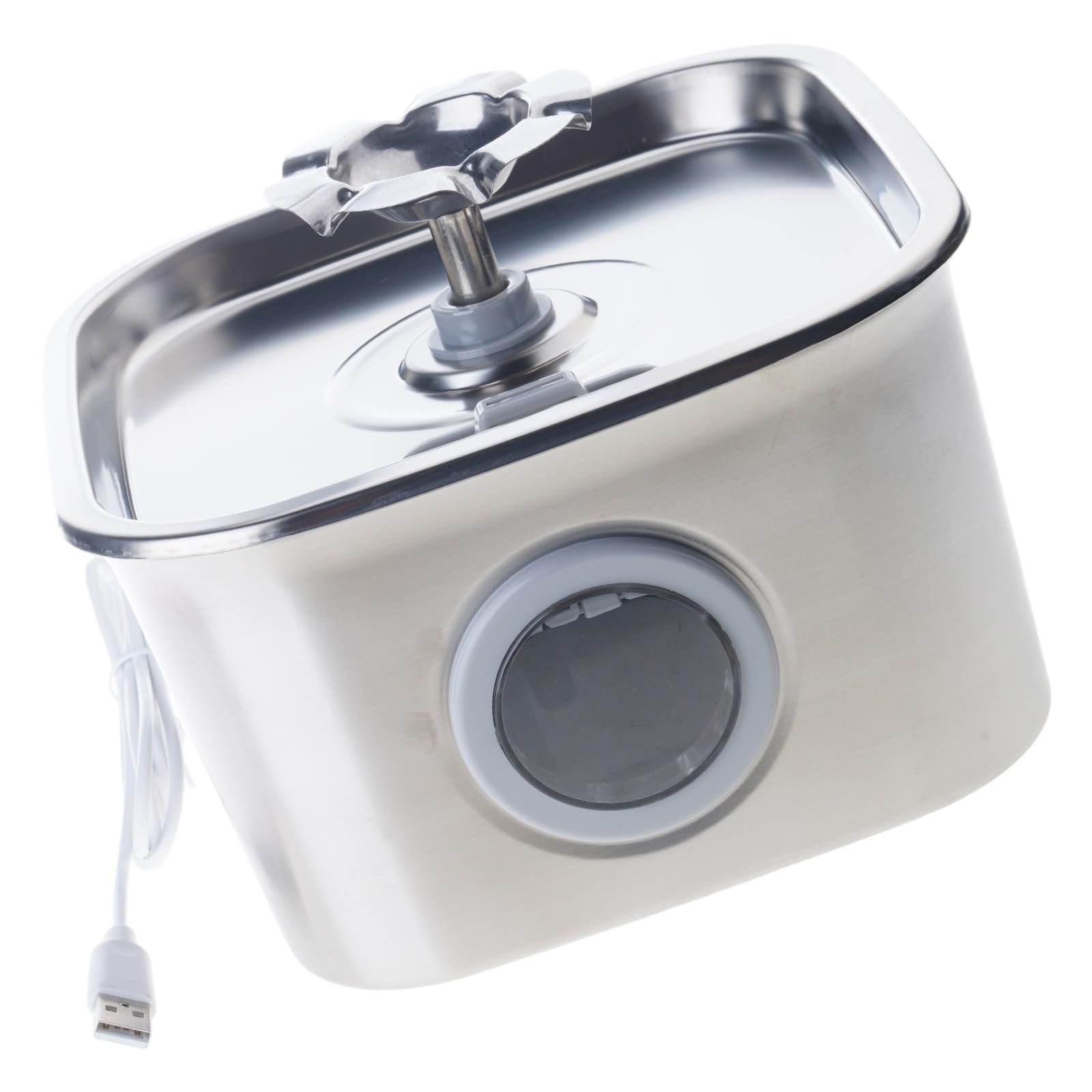 Fontaine d'eau pour chats dans la maison : distributeur 2.6L calme au quotidien