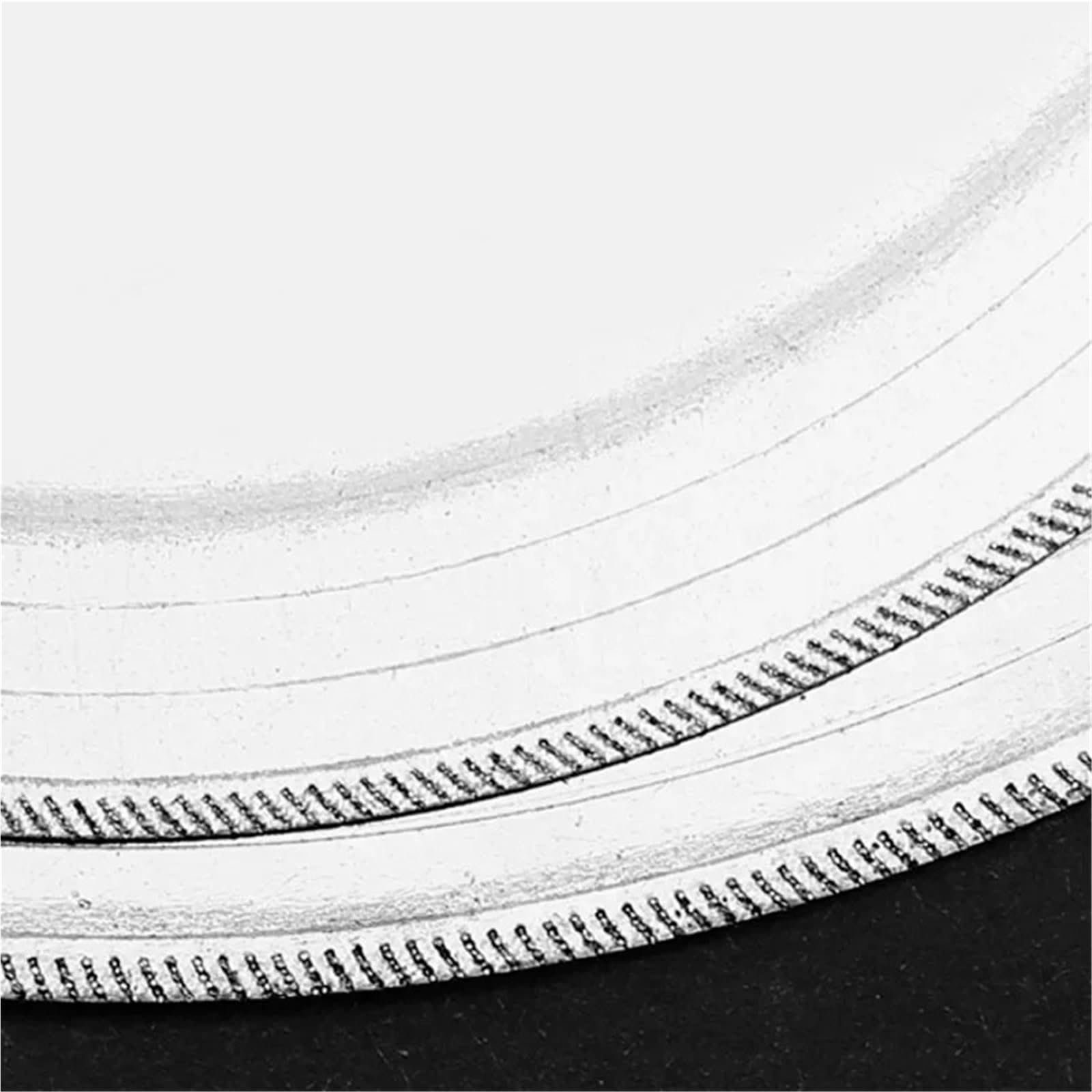 1 Stück 60 mm - 200 mm ultradünnes Diamantsägeblatt mit schrägen Zähnen, Schneidwerkzeug for Schneiden von Glas, Stein, Bernstein, Kristall, Edelstein(200x25x0.3mm)