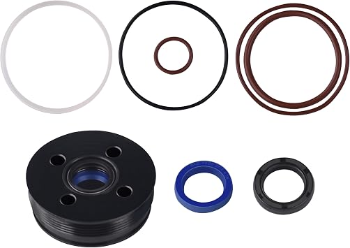 5008985 & 5008773 Trim Piston Repair Seal Kit Compatible With 2004-2012 Evinrude 75 & 90HP 1.3L Inline, 115 & 130HP 60 degree V4 1.7L ETECReplace#5005756, 5007776, 5008949