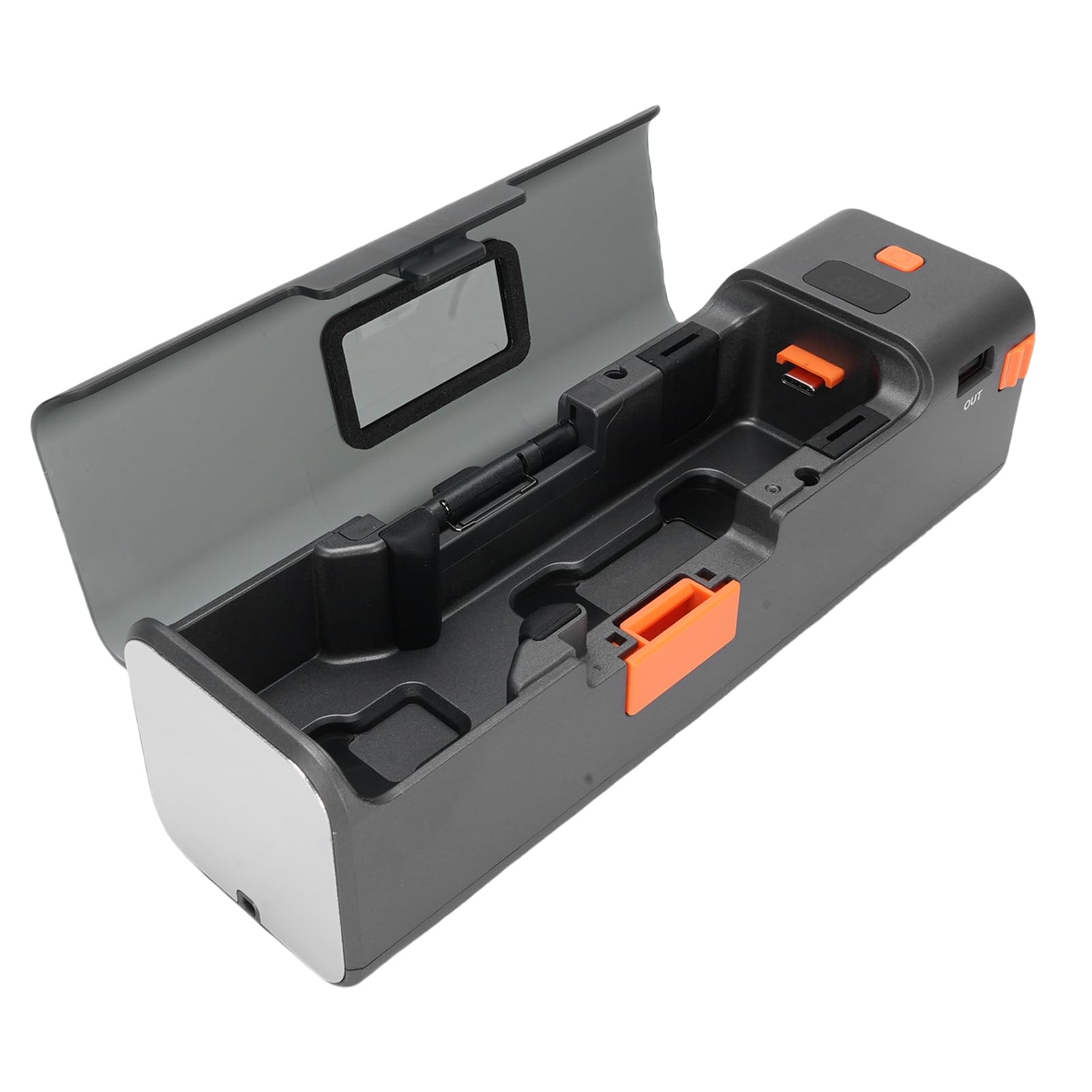Custodia di Ricarica Rapida con Display Digitale per Fotocamera 3, Caricabatterie Esterno 9000mAh per Fotografi in Spostamento