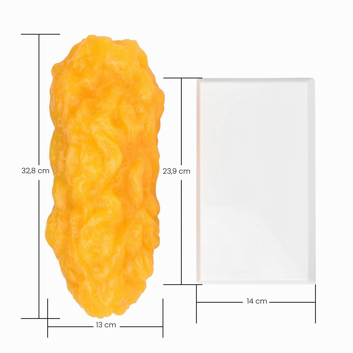 Authentische Nachbildung des menschlichen Körperfetts - 5 lb, Fit & Gewichtsverlust Motivation&Erinnerung, menschliches Fettgewebe-Demonstrationsmodell für Ernährungswissenschaftler