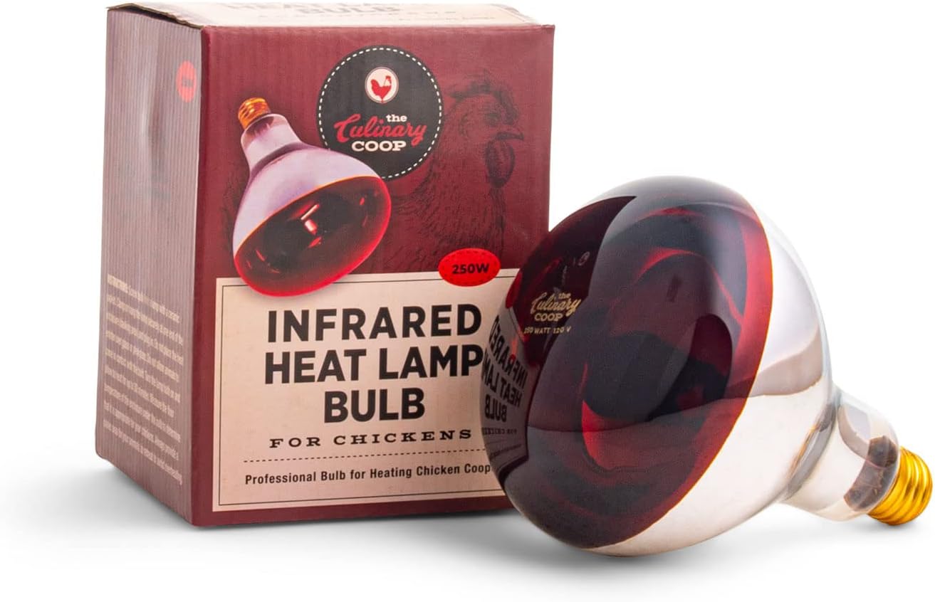 Fluker's Culinary Coop Ceramic Heat Emitter for Chicken Coop or Outdoor Animals - 250 Watt (15031)