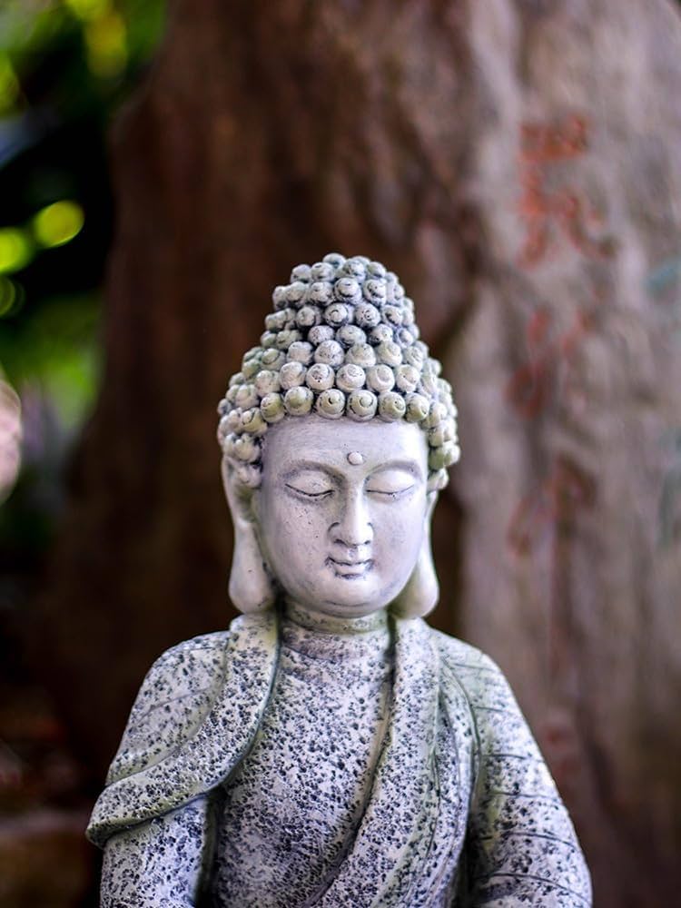 Amazon｜仏像仏像彫刻佛像仏像仏像 フィギュア 16.7 インチ瞑想