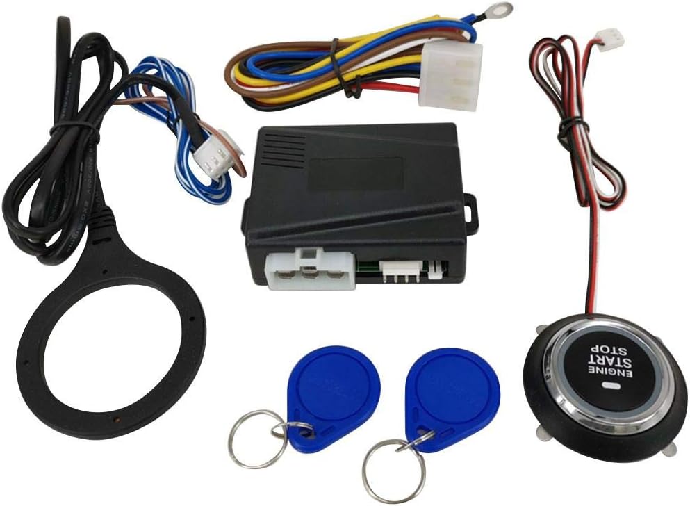 Engine Start and Off Button for Car 12V RFID Auto Ignition for Improving Driving Safety Accessories