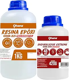 Resina Epóxi Alta Espessura para Madeira 1,42kg