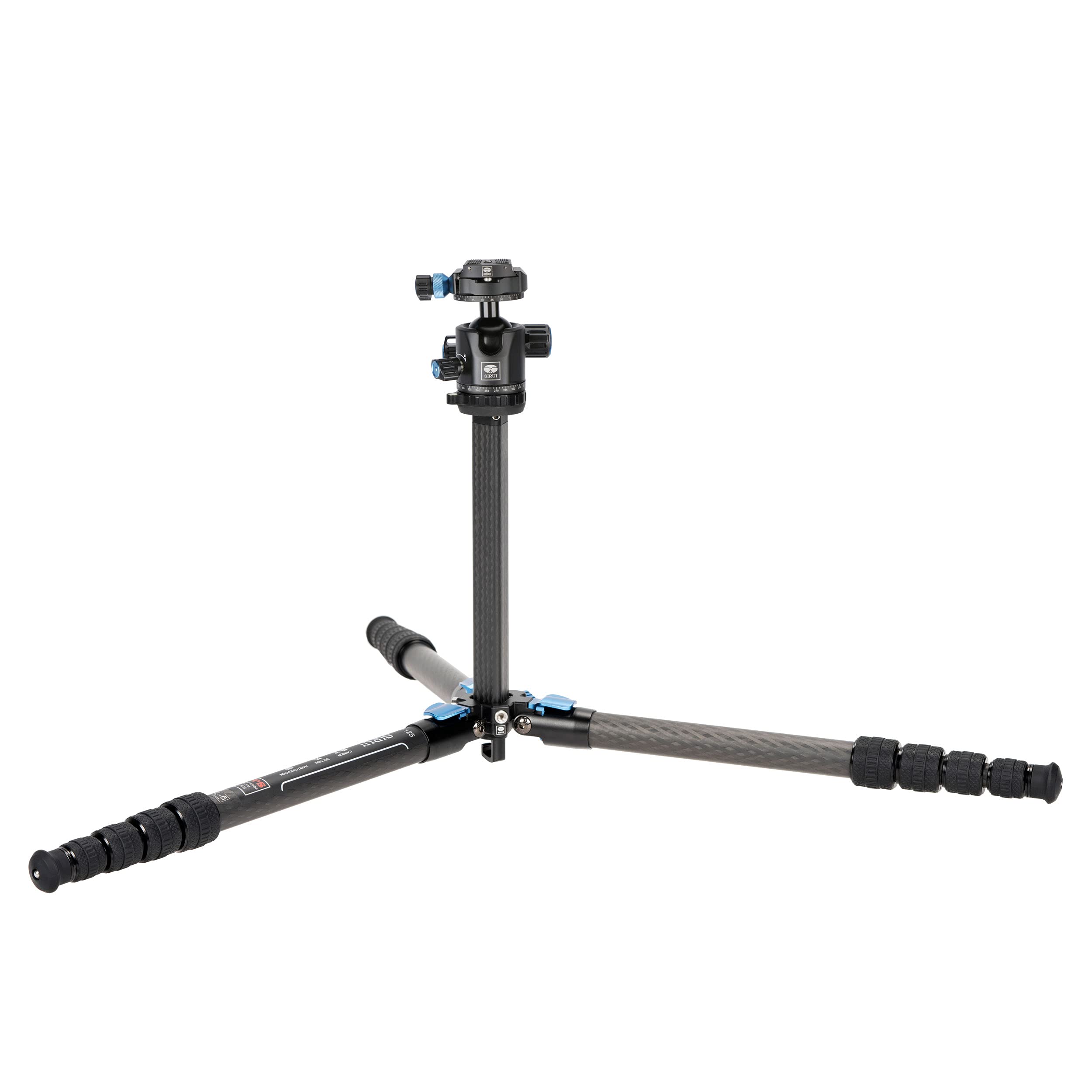 SIRUI ST-125 カーボン三脚 Amazon | シルイ 三脚 雲台セット 小型カーボン三脚 5段 ST-125+