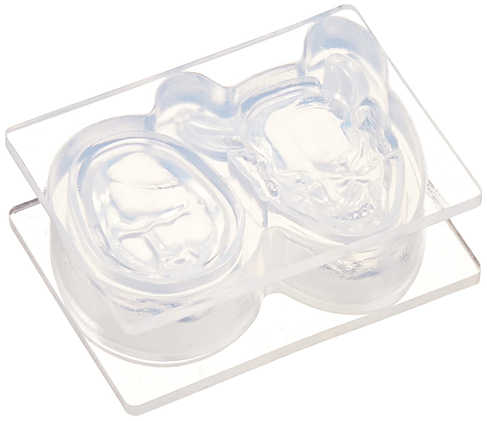 Kameshima Shoten C-755 Soft Mold, Hannya & Okame Mask (Large), Hobby Tool