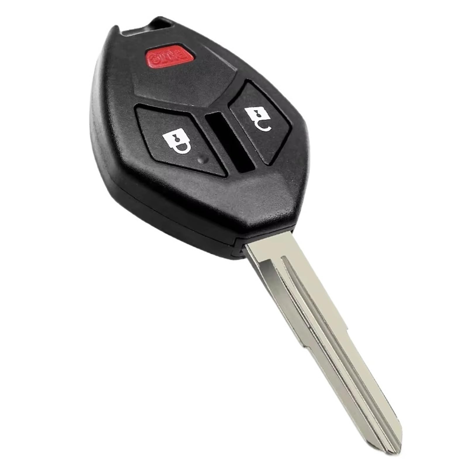 Compatible Con Mitsubishi Para Endeavor 2007 2008 2009 2010 2011 1 Uds 3 4 Botones Funda Mando A Distancia De Coche Carcasa A MIT11R(3 Buttons)