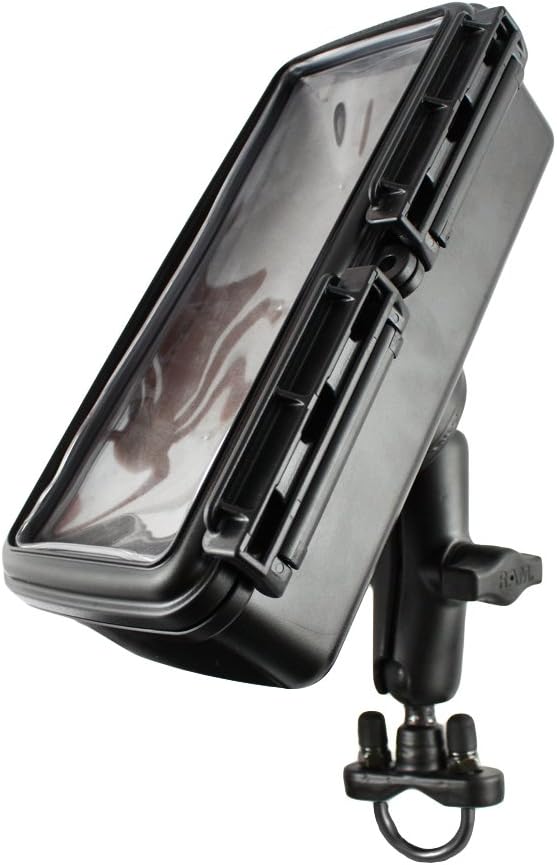 RAM Mounting Systems RAM-B-149Z-AQ1U Waterproof Large Aqua Box Device Holder with Handlebar Mount