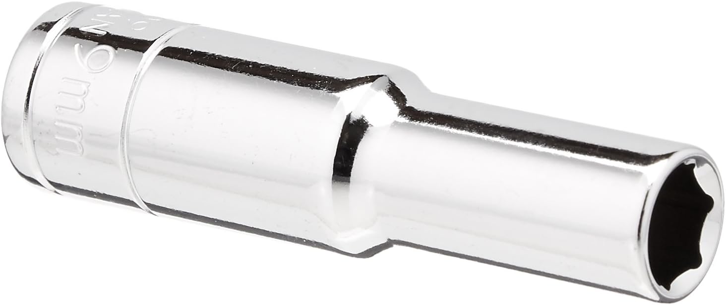 Williams 31709 3/8-Inch Drive Deep 6-Point Socket, 9mm