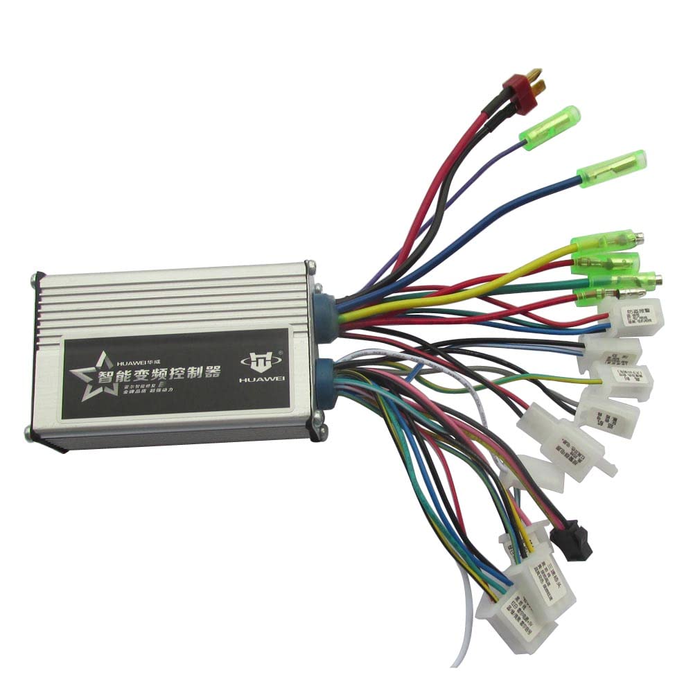 E-Bike-Controller 3 6V 48V 350W. Controller Elektrischer Roller-Bürstenloser Controller mit elektrischem Fahrrad- / Nabenmotor/BLDC-Motor Brushed Motor Controller