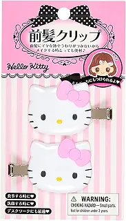 サンリオ(SANRIO) 前髪クリップ ハローキティ ピンク ABS樹脂 右向きと左向きのセット メイク 洗顔 デスクワーク 対象年齢3才以上 660621