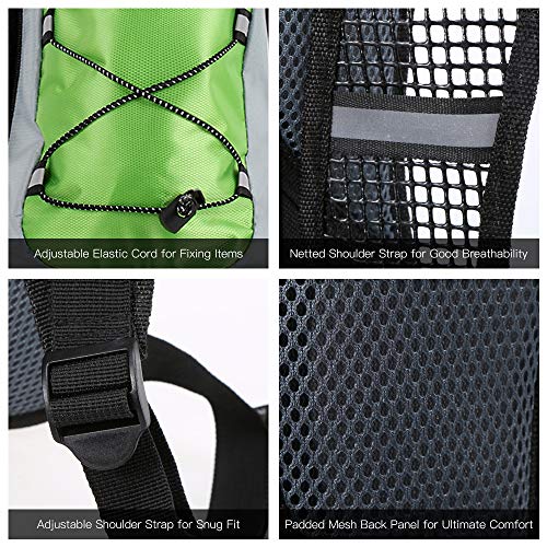 Pacote de ciclismo, Andoer Mochila de hidratação para esportes ao ar livre para acampamento, caminha