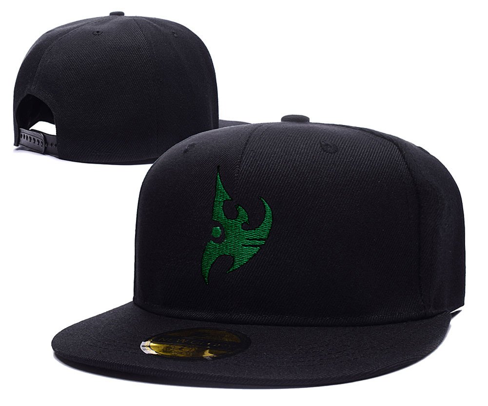 Starcraft Protoss Logo Adjustable Snapback Caps Embroidery Hats
