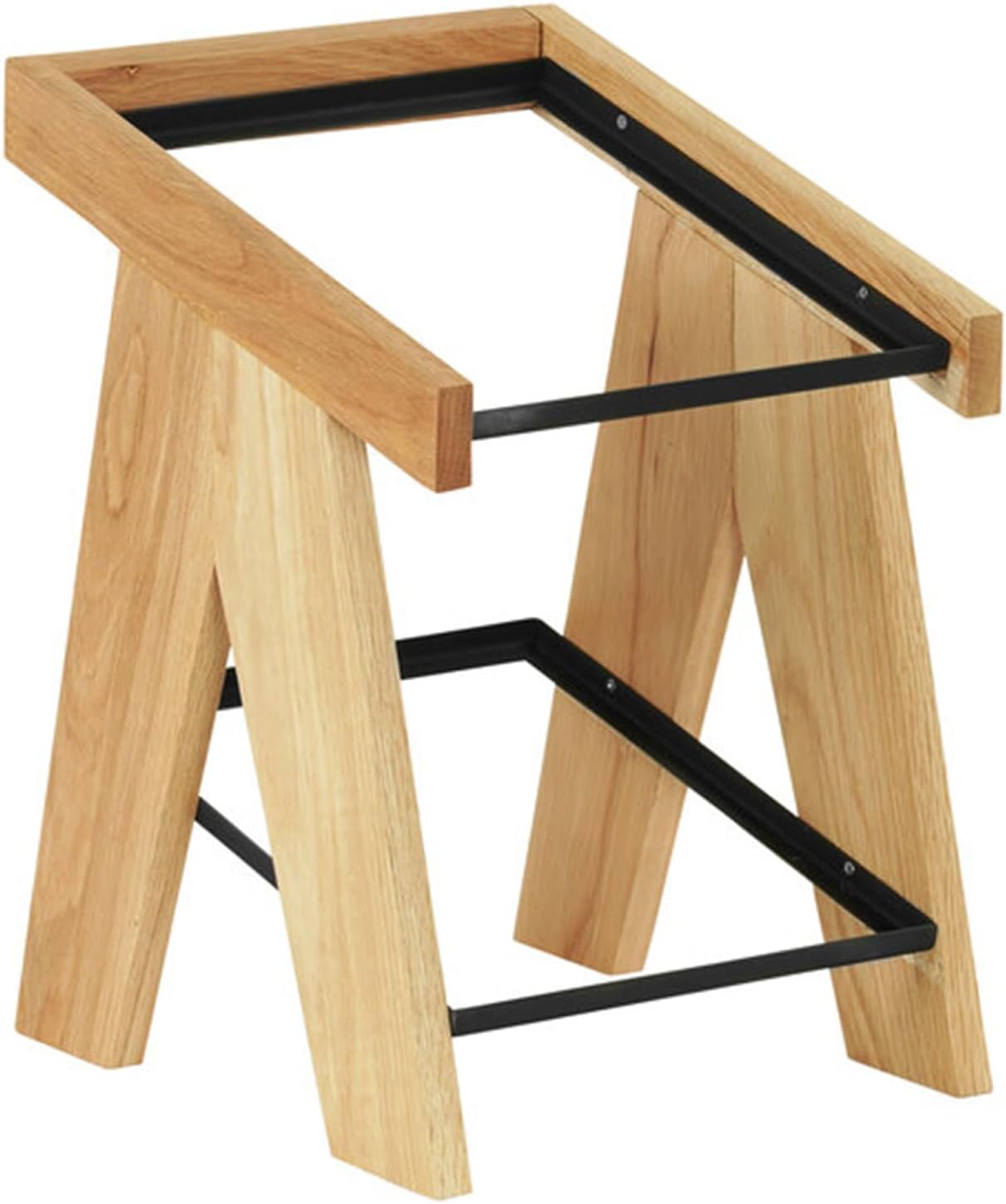 Cal-Mil Sydney 14" x 12 1/2" x 17 1/2" 2-Tier Oak Display Merchandiser Frame 23137-2-21 WS-211123137221-NPF