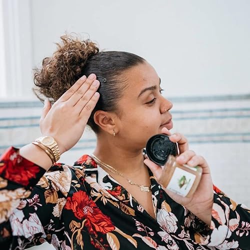 Miniatura 3 de Gel de peinado de aloe vera (fijación firme), vegano, todo natural, sin alcohol, sin crujiente, sin escamas, 4 onzas líquidas