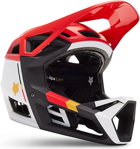 Fox Racing Proframe RS Clyzo - Casco para bicicleta de montaña, color rojo SM