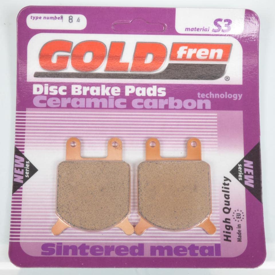 Plaquette de frein Gold Fren pour restaurer le freinage Gilera 125 Tg3 AVG