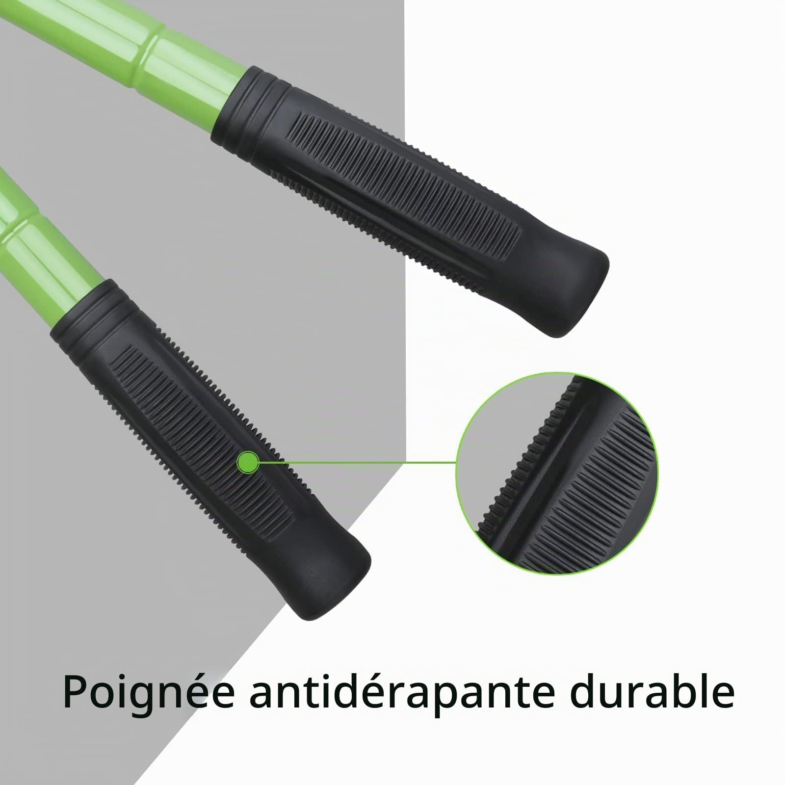 GARDENWORK Coupe-branches extensible avec action composée, 43,2 à 58,4 cm, lame tranchante SK5 pour couper des arbustes et des branches de 5,1 cm