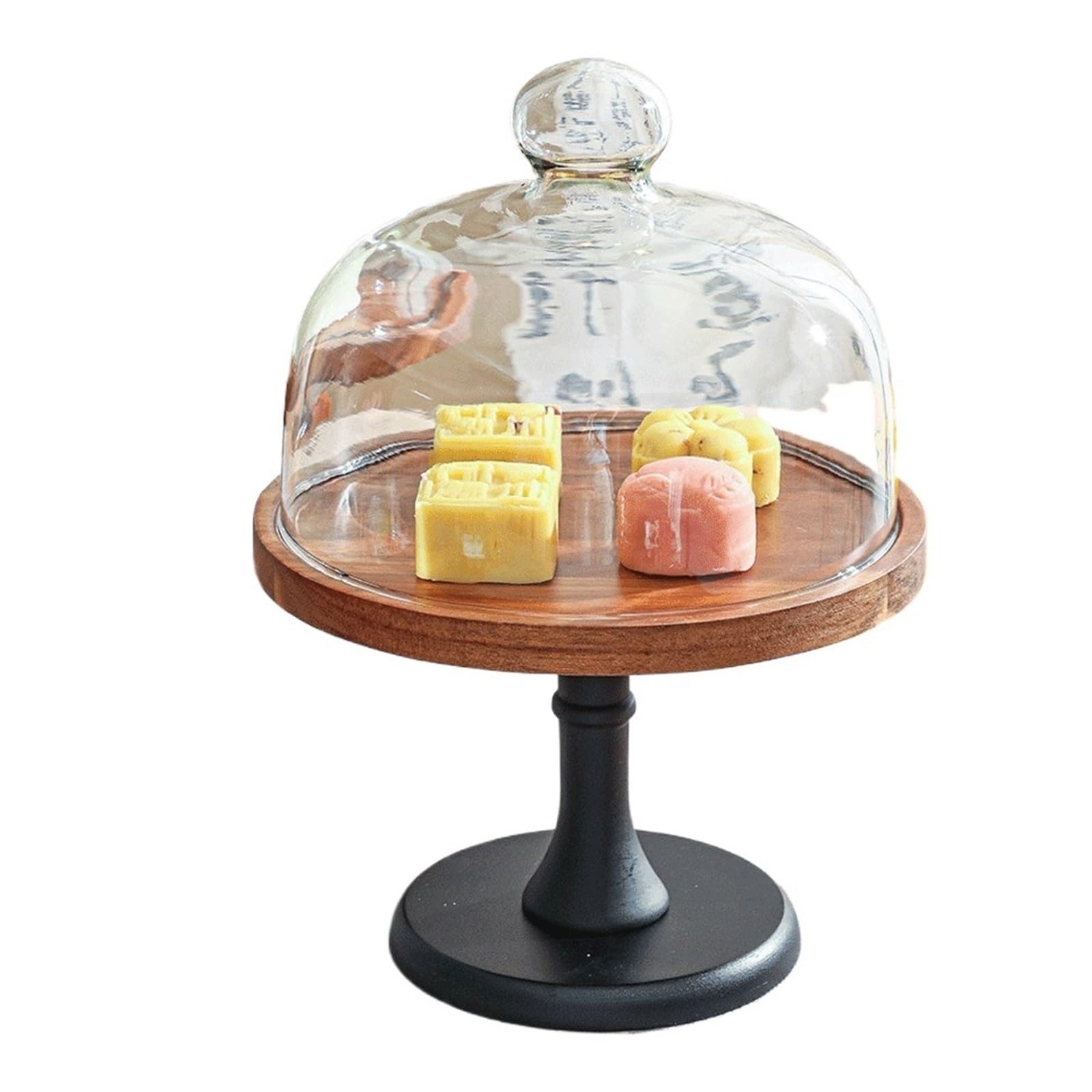 Cake Display Stand Wooden Cake Stands, Pastry Display, Dessert, Chinese-style Tiered Trays Cake Stand(Medium)