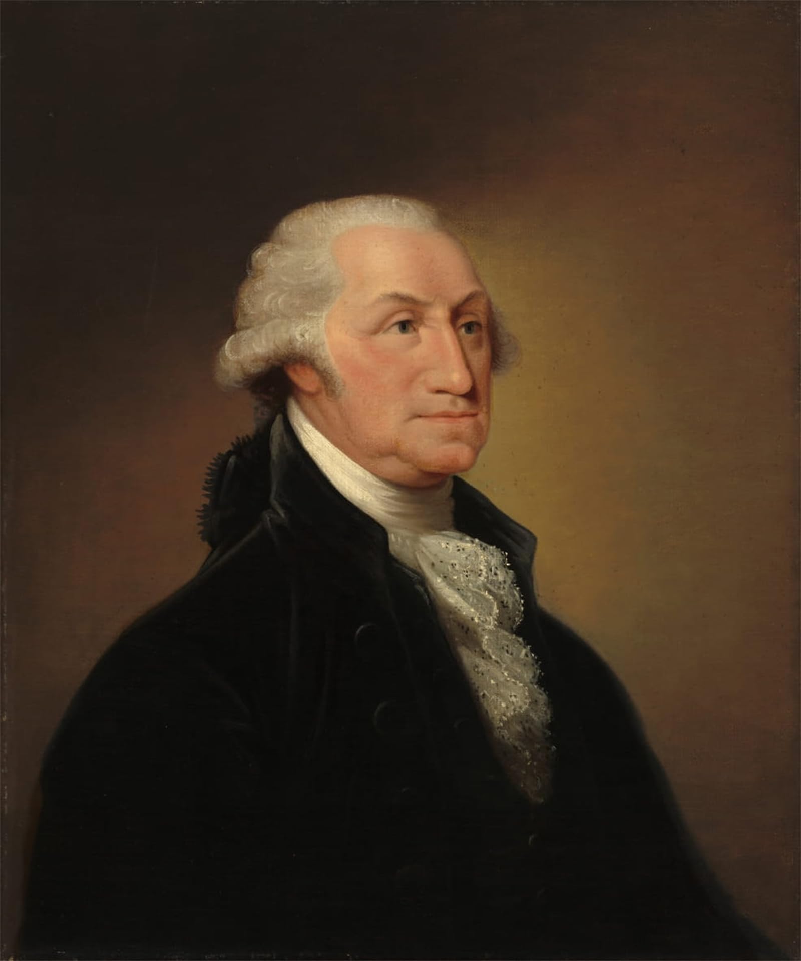 POSTERIIk Vintage Art Print Images Pictures Print George Washington by Edward Savage Modern Colour Posters for Office Home Decor 60x90cm