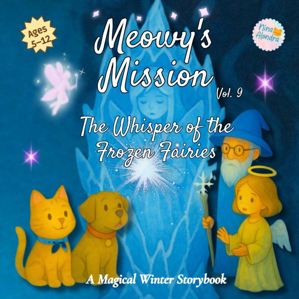 Meowy’s Mission - The Whisper of the Frozen Fairies - Vol. 9: A Magical Winter Storybook for Kids Ages 5–12 (Meowy’s Magic Adventure Series)