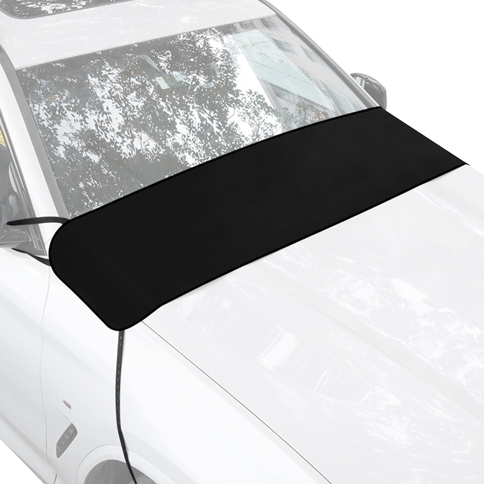 Windshield Cover,Car Front Windshield Rain Cover - Blocking Shade Waterproof Protector for Truck Leaves Auto Vehicle Dust Automotive Protection