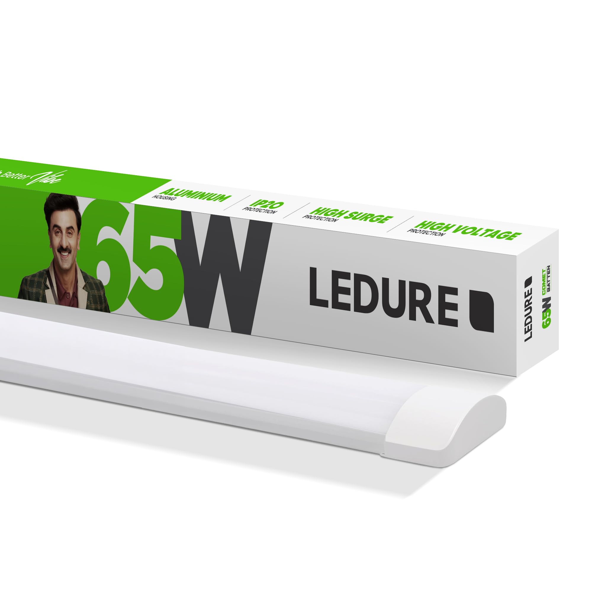 LEDURE 65W Comet Batten : Energy-Efficient 65W Tubelight| Internal Driver | 4ft LED tube light Ideal for Living Rooms, Bedrooms, Offices, Commercial, and Industrial Spaces |Cool White Tube Light-image-23