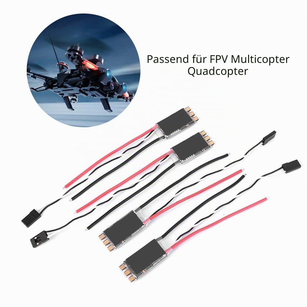 Brushless ESC, 30A High-Performance, 2-6S, for Multicopter Quadcopter, Electric Scooters, Drones, UAV