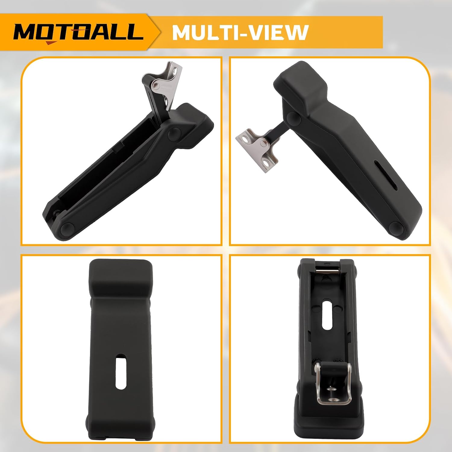 MOTOALL Front Storage Rack Latch 2877447 Compatible with Polaris Sportsman 500 550 800 850 1000 Boat Compartment Cargo Box Rubber Pack of 2